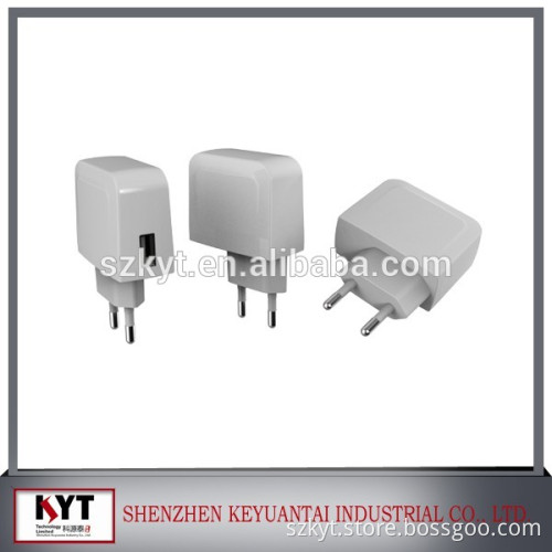 5V 2A USB travel charger power adapter with EU/US/KR plug for Smart phone